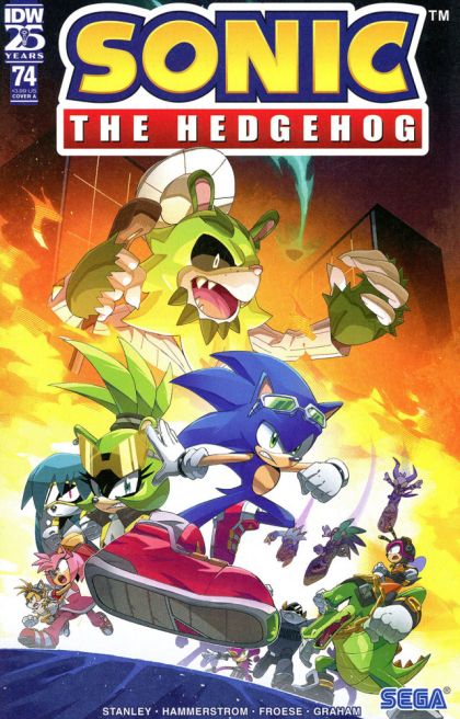 2024 - IDW Publishing - ON DEMAND - Sonic the Hedgehog, Vol. 3 #74 Var. A - M - Eng 1