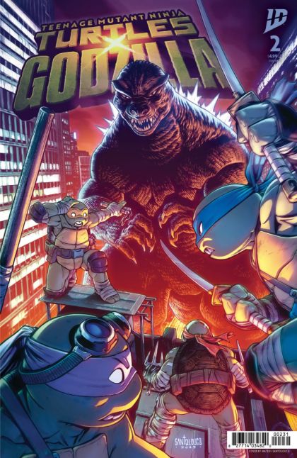 2026 - Teenage Mutant Ninja Turtles x Godzilla #2 Var. C - M - ENG 1