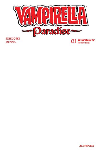 2026 - Vampirella: Paradise #1 Var. G - M - ENG - PROMO 1