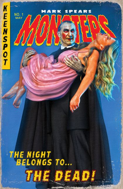 2024 - Mark Spears Monsters #1 Var. BW - M - ENG 1