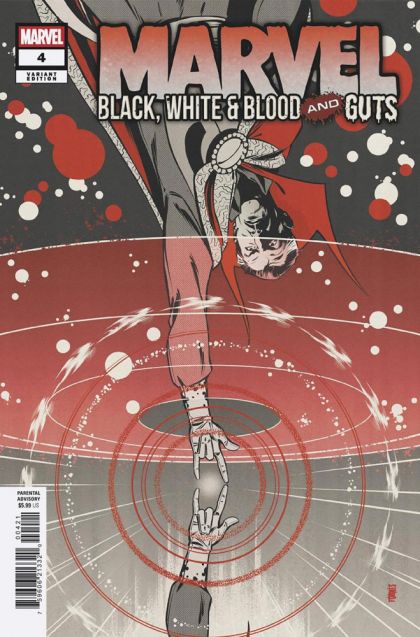 2026 - Marvel: Black, White &amp; Blood and Guts #4 Var. B - "Careful What You Wish For" / "Nature Red in Tooth and Claw" / "The Whisperer in Darkness" - M - ENG 1