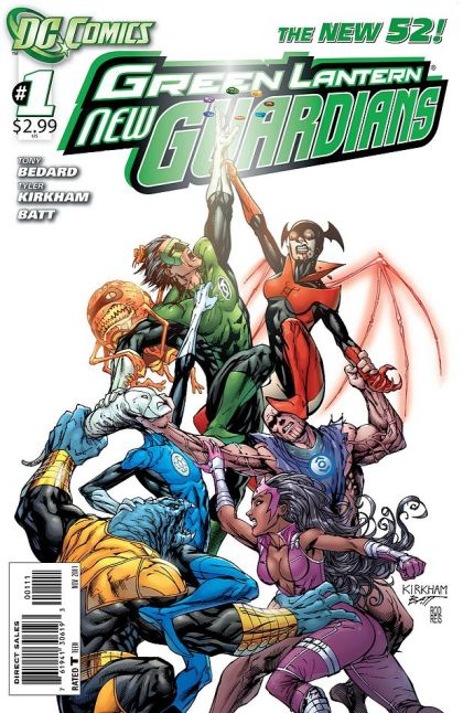2012 - Green Lantern: New Guardians HC / TP #1 - Green Lantern: New Guardians #1-7 - M - ENG - PRE-ORDER 1
