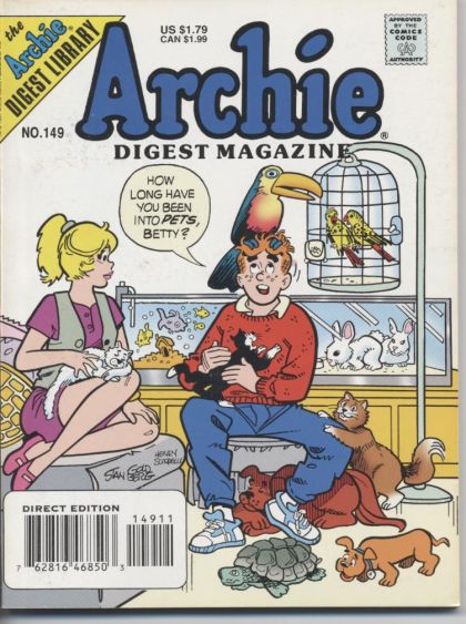 1997 - Archie Comics Digest #149 Var. A - M - ENG - PRE-ORDER 1