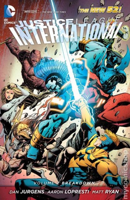 2013 - Justice League International Var. TP-2 - Breakdown - M - ENG - PRE-ORDER 1