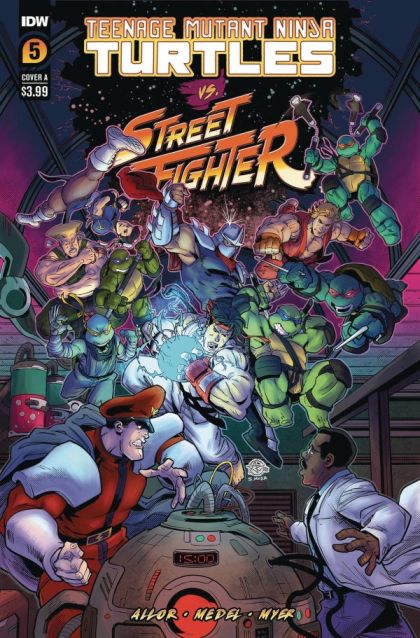 2023 - IDW Publishing - ON DEMAND - Teenage Mutant Ninja Turtles vs. Street Fighter #5 Var. A - M - Eng 1