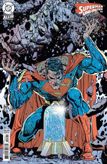 2025 - Superman Unlimited #8 Var. B - Rocketed From Earth - M - ENG - PRE-ORDER 1