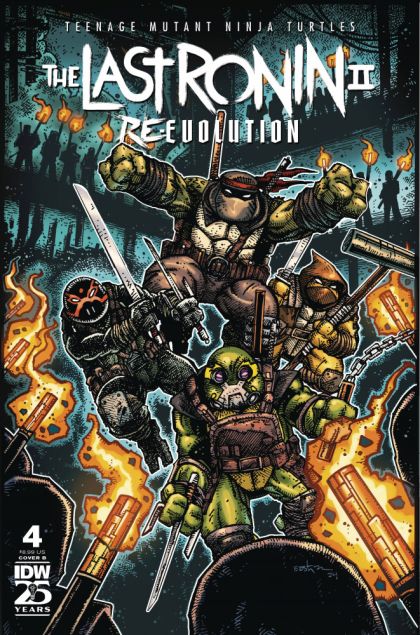 2025 - Teenage Mutant Ninja Turtles: The Last Ronin II - Re-Evolution #4 Var. B - M - ENG - PRE-ORDER 1