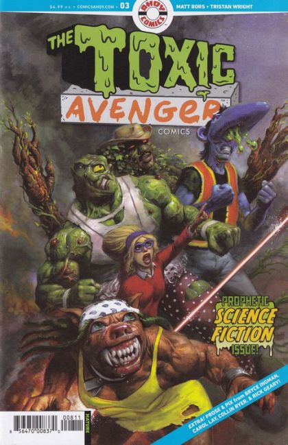 2025 - The Toxic Avenger Comics #3 Var. A - M - ENG - PRE-ORDER 1