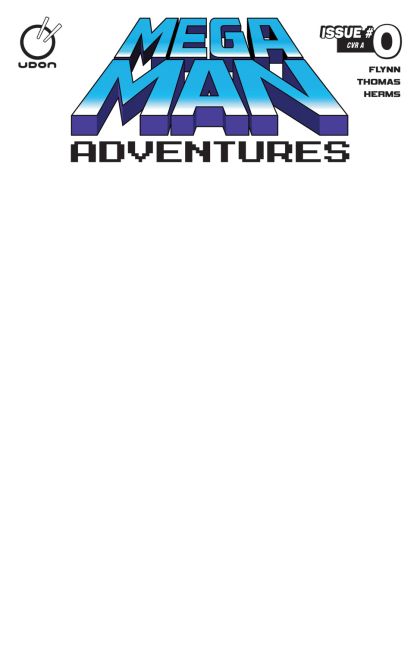 Mega Man Adventures #0 Cvr D Blank Sketch Var - M - ENG - PROMO 1