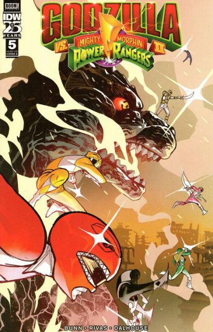 2024 - IDW Publishing - ON DEMAND - Godzilla vs. Mighty Morphin Power Rangers, Vol. 2 #5 Var. A - M - Eng 1