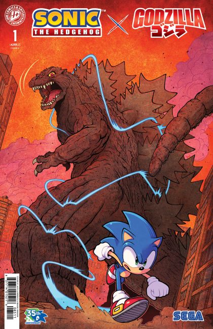 2026 - Sonic The Hedgehog X Godzilla #1 Var. A - M - ENG - PRE-ORDER 1