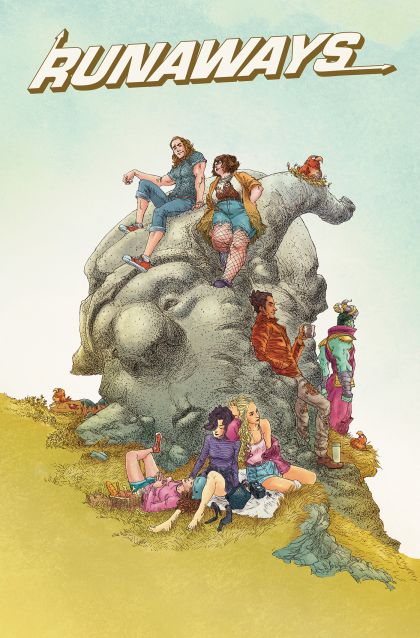2027 - Runaways By Rainbow Rowell Omnibus Var. HC-B - M - ENG 1