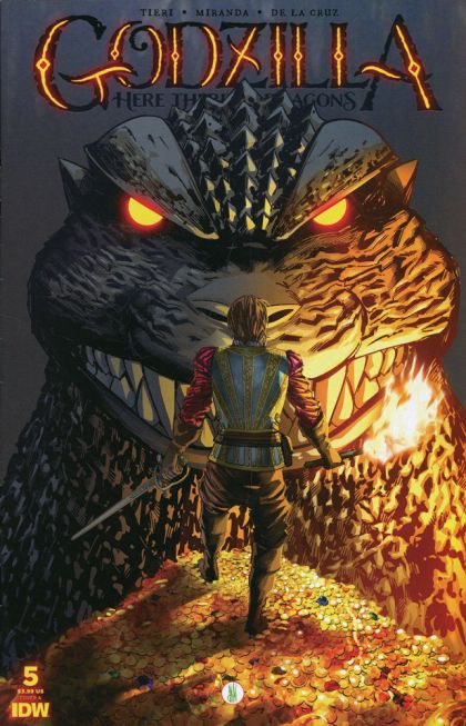 2023 - IDW Publishing - ON DEMAND - Godzilla: Here There Be Dragons #5 Var. A - M - Eng 1