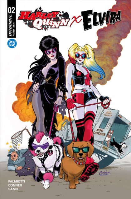 2025 - Harley Quinn X Elvira #2 Var. A - "Anything But Fun" - M - ENG 1