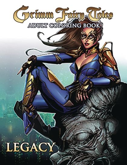 2020 - Grimm Fairy Tales Adult Coloring Book Legacy - M - ENG - PRE-ORDER 1