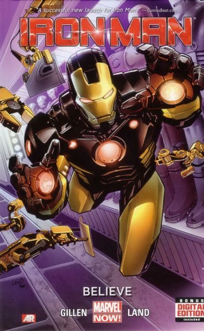 2013 - Iron Man, Vol. 5 HC / TP #1 - Believe (Iron Man, Vol. 5 #1-5) - M - ENG - PRE-ORDER 1