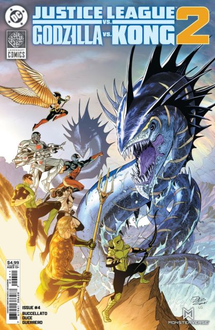 2025 - Justice League vs. Godzilla vs. Kong 2 #4 Var. A - M - ENG 1