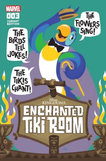2016 - Enchanted Tiki Room #3 Var. B - M - ENG 1