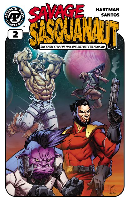 Savage Sasquanaut #2 Cvr B Chahine Ladjouze Var - M - ENG - PROMO 1