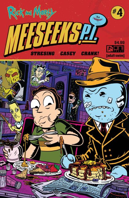 2024 - Oni Press - ON DEMAND - Rick & Morty: Meeseeks P.I. #4 Var. B - M - Eng 1