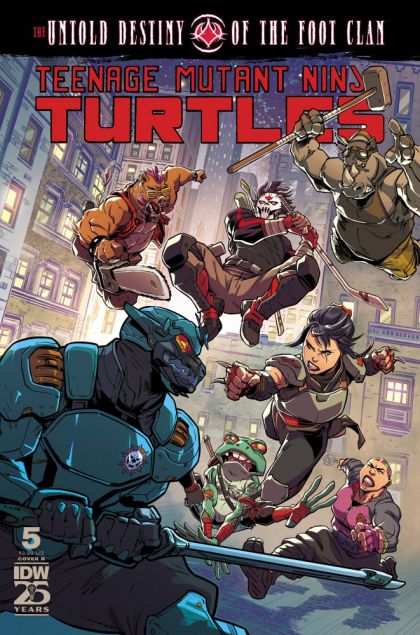 2024 - IDW Publishing - ON DEMAND - Teenage Mutant Ninja Turtles: The Untold Destiny of the Foot Clan #5 Var. B - M - Eng 1