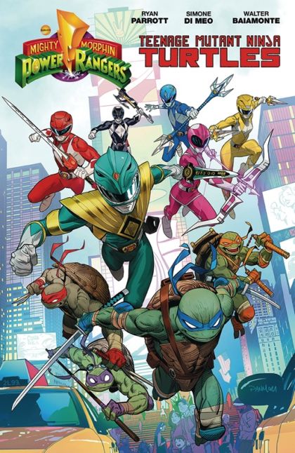 2020 - Mighty Morphin Power Rangers / Teenage Mutant Ninja Turtles, Vol. 1 HC/TP Var. TP-A - M - ENG - PRE-ORDER 1
