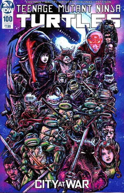 2019 - Teenage Mutant Ninja Turtles, Vol. 5 #100 Var. B - City at War: The End - M - ENG - PRE-ORDER 1