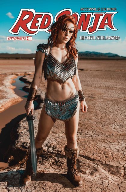 Red Sonja: She-Devil With A Sword #8 Cvr E Cosplay - Molly Stewart - M - ENG - PROMO 1
