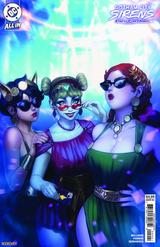 2025 - Gotham City Sirens: Unfit for Orbit #2 Var. B - Part Two - M - ENG