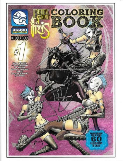 2017 - Executive Assistant Iris Coloring Book Var. A - M - ENG - PRE-ORDER 1