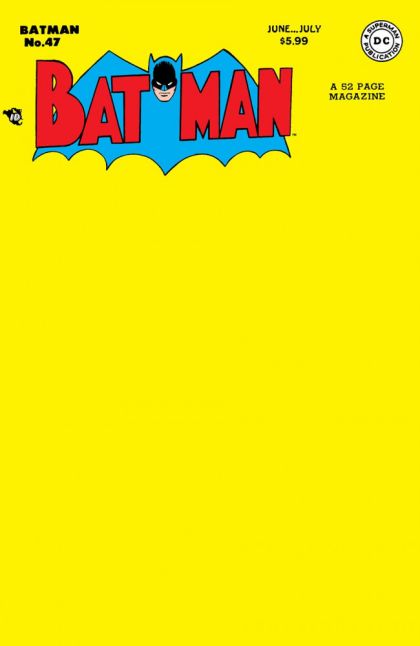 2025 - Batman, Vol. 1 #47 Var. D - "Fashions in Crime!" / "The Chain Gang Crimes!" / "The Origin of the Batman!" - M - ENG - PRE-ORDER 1
