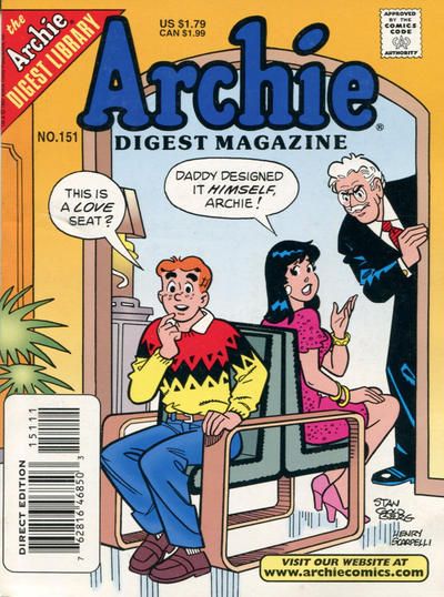 1997 - Archie Comics Digest #151 Var. A - M - ENG - PRE-ORDER 1