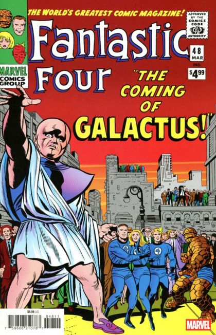 2025 - Fantastic Four, Vol. 1 #48 Var. D - The Coming of Galactus! - M - ENG 1