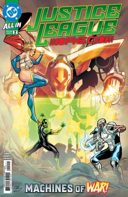 2025 - Justice League Red #2 Var. A - M - ENG - PRE-ORDER 1