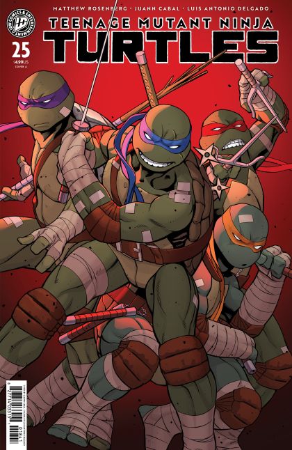 Teenage Mutant Ninja Turtles #25 Cvr A Juann Cabal - M - ENG - PROMO 1