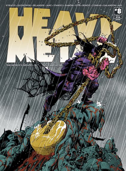 Heavy Metal Magazine #8 Cvr B Ilias Kyriazis Var - M - ENG - PROMO 1