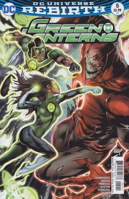 2016 - DC Comics - ON DEMAND - Green Lanterns #5 Var. A - M - Eng 1