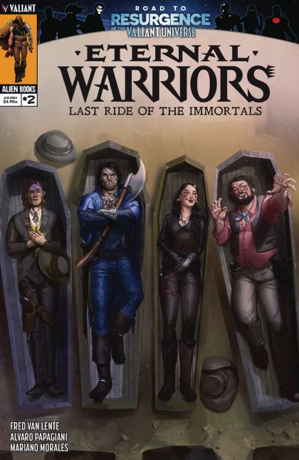 2024 - Valiant Entertainment - ON DEMAND - Eternal Warriors: Last Ride of the Immortals #2 Var. A - M - Eng 1