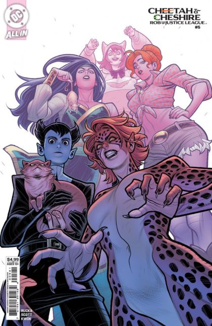 2025 - Cheetah and Cheshire Rob the Justice League #5 Var. C - Chapter Five - M - ENG - PRE-ORDER 1