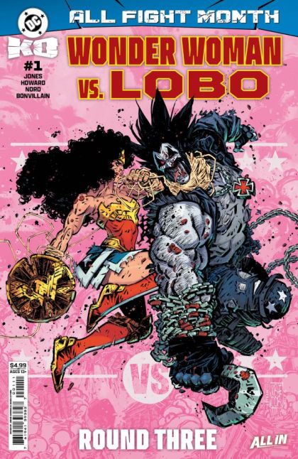 2025 - DC K.O.: Wonder Woman vs. Lobo #1 Var. A - Round Three: Wonder Woman vs. Lobo - M - ENG 1