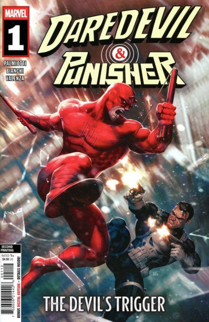 2026 - Daredevil / Punisher: The Devil's Trigger #1 Var. I - "The System Is Flawed" / "Mini Marvels: The Dare" - M - ENG - PRE-ORDER 1