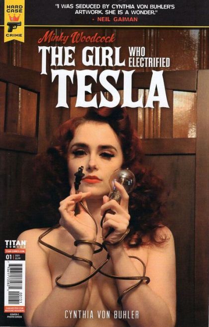 2021 - Titan Books - ON DEMAND - Minky Woodcock: The Girl Who Electrified Tesla #1 Var. C - M - Eng 1