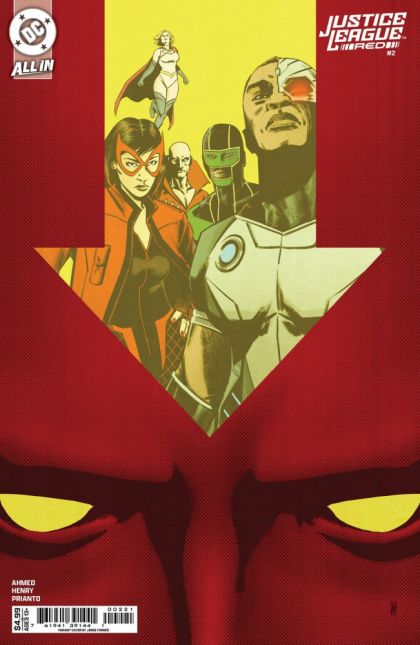 2025 - Justice League Red #2 Var. B - M - ENG - PRE-ORDER 1