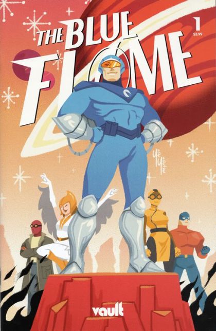 2021 - Vault Comics - ON DEMAND - The Blue Flame #1 Var. B - M - Eng 1