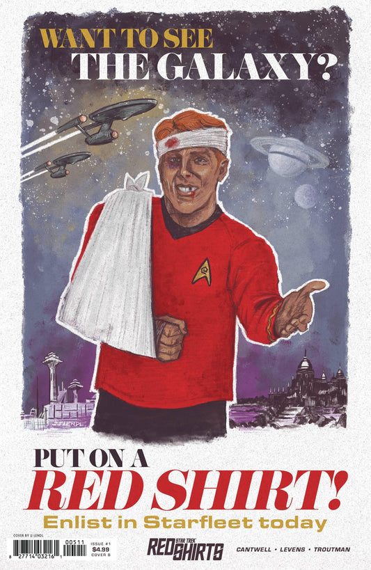 2025 - Star Trek: Red Shirts #1 Var. B - M - ENG