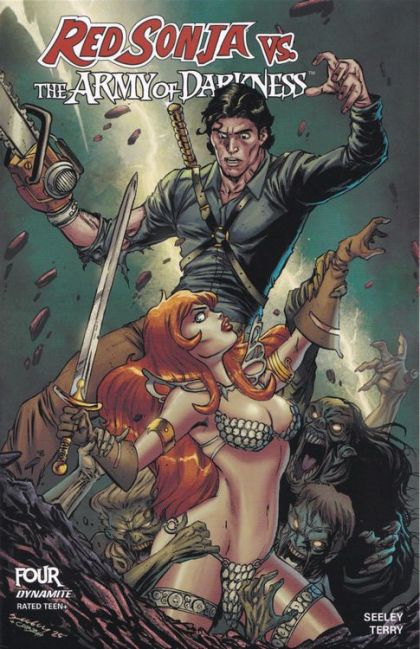 2025 - Red Sonja vs. The Army of Darkness #4 Var. B - M - ENG - PRE-ORDER 1