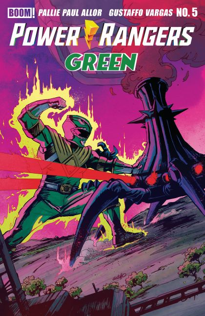 Power Rangers Green #5 Cvr B Gustaffo Vargas Var - M - ENG - PROMO 1