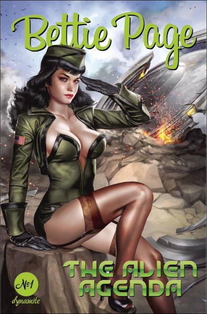 2022 - Dynamite Entertainment - ON DEMAND - Bettie Page: The Alien Agenda #1 Var. B - M - Eng 1