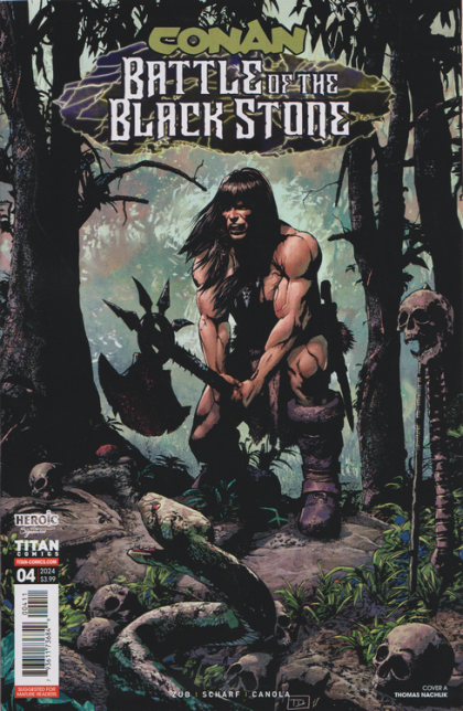 2024 - Conan the Barbarian: Battle of the Black Stone #4 Var. A - M - ENG - PRE-ORDER 1