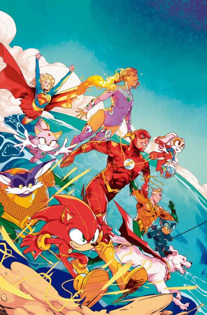 2026 - DC x Sonic the Hedgehog: The Metal Legion #4 Var. A - M - ENG 1